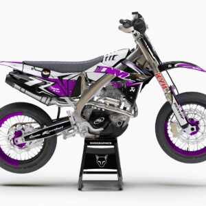 Kit déco motocross TM Racing - Thunder - Violet