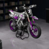 Kit déco motocross TM Racing - Thunder - Violet Promo