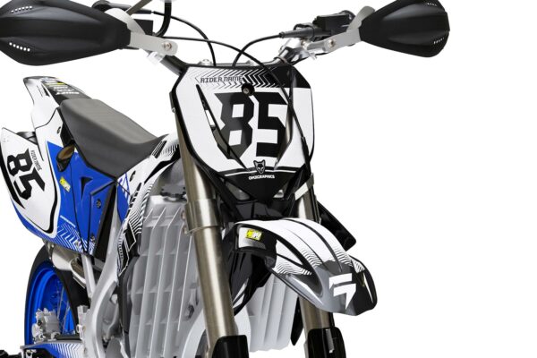 Kit déco motocross TM Racing - Voltage - Noir 2