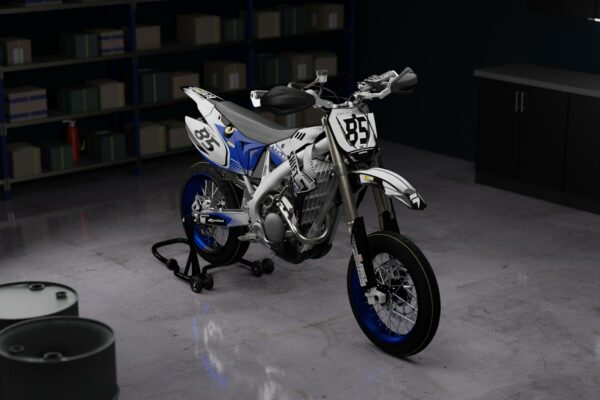 Kit déco motocross TM Racing - Voltage - Noir Promo