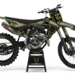 Kit déco motocross Triumph - Army
