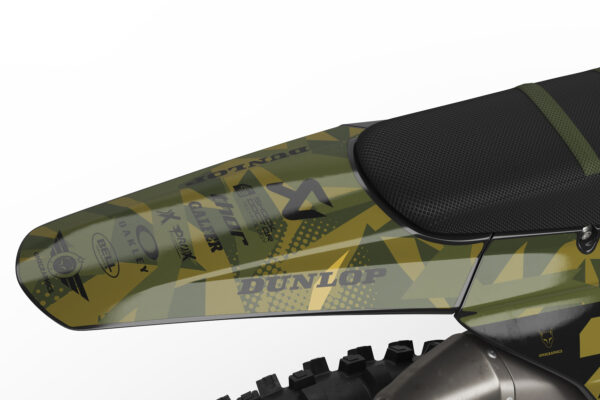 Kit déco motocross Triumph - Army 3