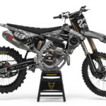 Kit déco motocross Triumph - Army - Gris