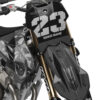 Kit déco motocross Triumph - Army - Gris 2
