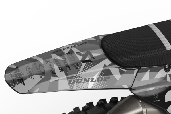 Kit déco motocross Triumph - Army - Gris 3