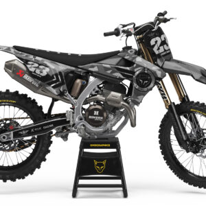 Kit déco motocross Triumph - Army - Gris