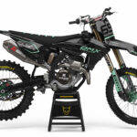 Kit déco motocross Triumph - Avenger - Noir Bleu