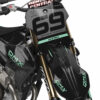 Kit déco motocross Triumph - Avenger - Noir Bleu 2