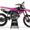 Kit déco motocross Triumph - Bandit - Rose