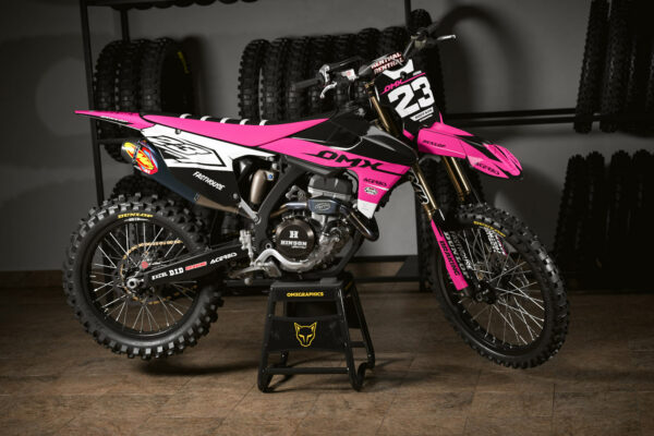 Kit déco motocross Triumph - Bandit - Rose Promo