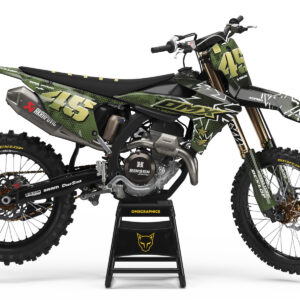 Kit déco motocross Triumph - Battalion