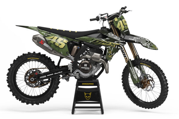 Kit déco motocross Triumph - Battalion