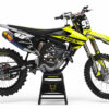 Kit déco motocross Triumph - Core - Noir Jaune