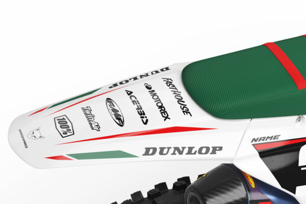 Kit déco motocross Triumph - Dagger - Blanc 3