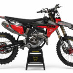 Kit déco motocross Triumph - Frost - Rouge