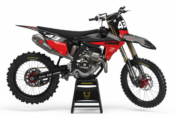 Kit déco motocross Triumph - Frost - Rouge
