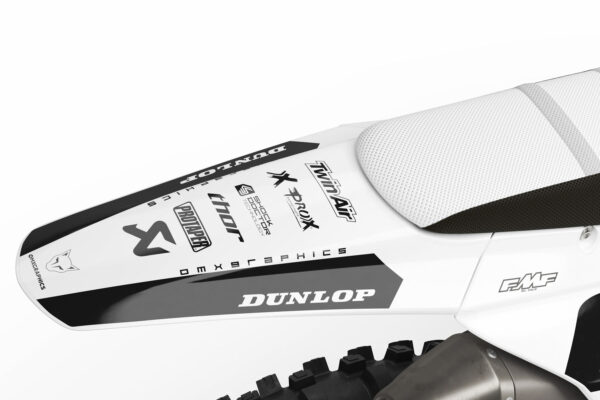 Kit déco motocross Triumph - Hangout - Noir Blanc 3