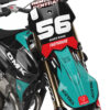 Kit déco motocross Triumph - Instinct - Bleu 2