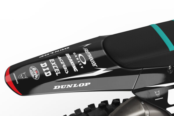 Kit déco motocross Triumph - Instinct - Bleu 3