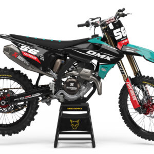 Kit déco motocross Triumph - Instinct - Bleu