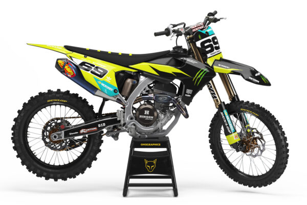 Kit déco motocross Triumph - Monster - Energy