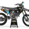 Kit déco motocross Triumph - Monster - Energy Noir