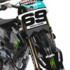 Kit déco motocross Triumph - Monster - Energy Noir 2