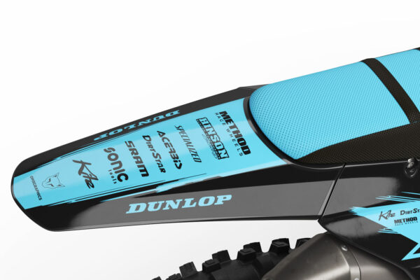 Kit déco motocross Triumph - Punch - Bleu 3