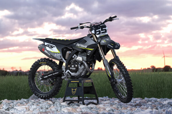 Kit déco motocross Triumph - Reckless Promo