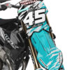 Kit déco motocross Triumph - Ripcore - Bleu 2