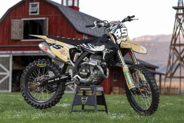 Kit déco motocross Triumph - Ripcore Promo