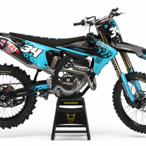 Kit déco motocross Triumph - Smash - Bleu