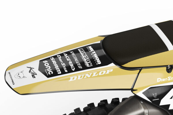 Kit déco motocross Triumph - Stealth - Mustard 3