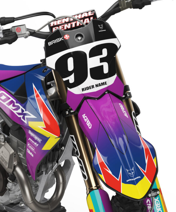 Kit déco motocross Triumph - Team 2