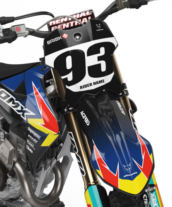 Kit déco motocross Triumph - Team - Factory 2