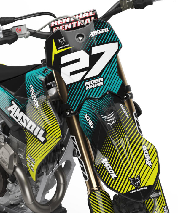 Kit déco motocross Triumph - Throttle 2