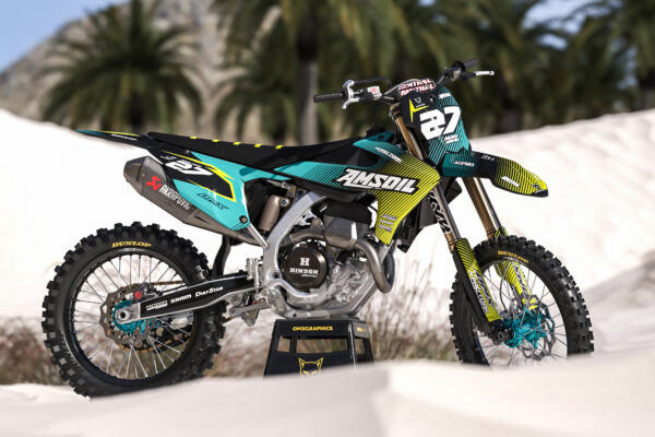 Kit déco motocross Triumph - Throttle Promo