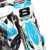 Kit déco motocross Triumph - Torch - Bleu 2