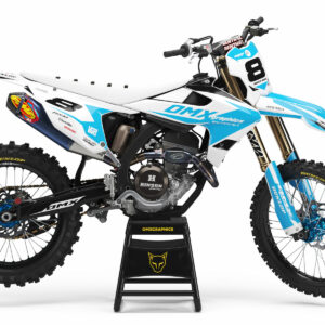 Kit déco motocross Triumph - Torch - Bleu