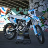 Kit déco motocross Triumph - Torch - Bleu Promo