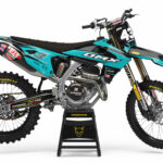 Kit déco motocross Triumph - Vandal - Bleu