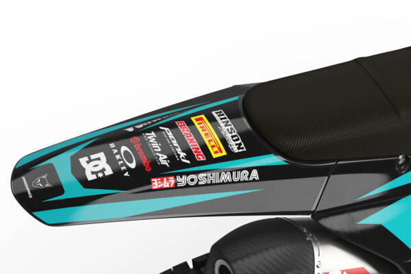 Kit déco motocross Triumph - Vandal - Bleu 3