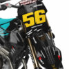 Kit déco motocross Triumph - Wild - Noir Bleu 2
