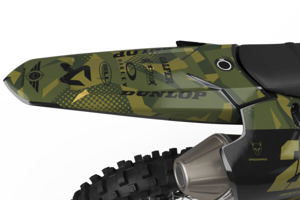 Kit déco motocross Yamaha - Army - Camo 3