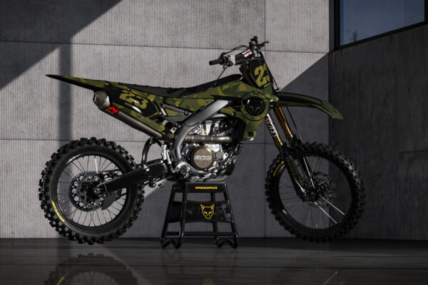 Kit déco motocross Yamaha - Army - Camo Promo