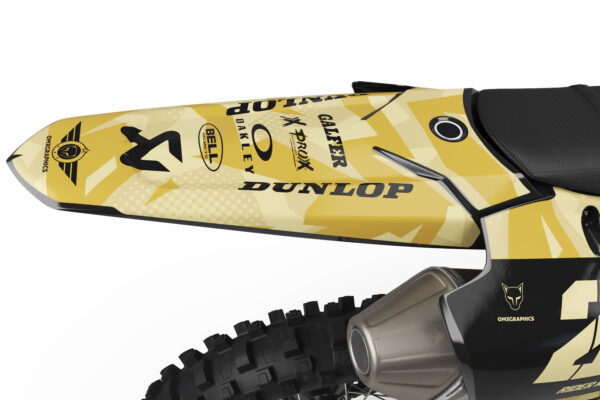 Kit déco motocross Yamaha - Army - Sand 3