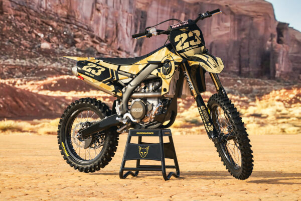 Kit déco motocross Yamaha - Army - Sand Promo