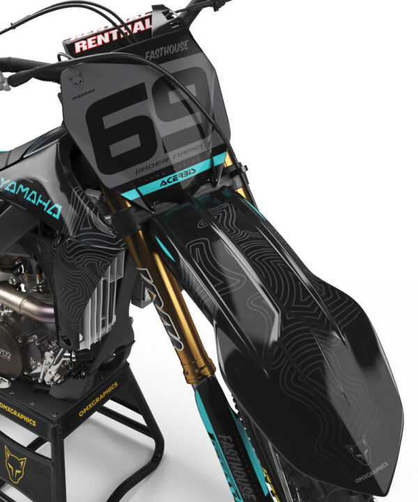 Kit déco motocross Yamaha - Avenger 2