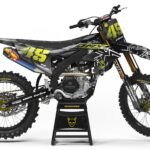 Kit déco motocross Yamaha - BATALEON - Gris