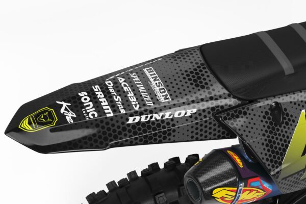 Kit déco motocross Yamaha - BATALEON - Gris 3